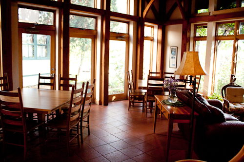 The Great Room of Arbor House. Photo by Evan Benner