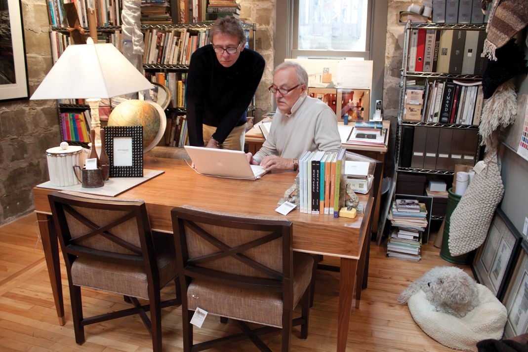 Rick Shaver and Lee Melahn of Pleasant Living. Photo by Evan Benner